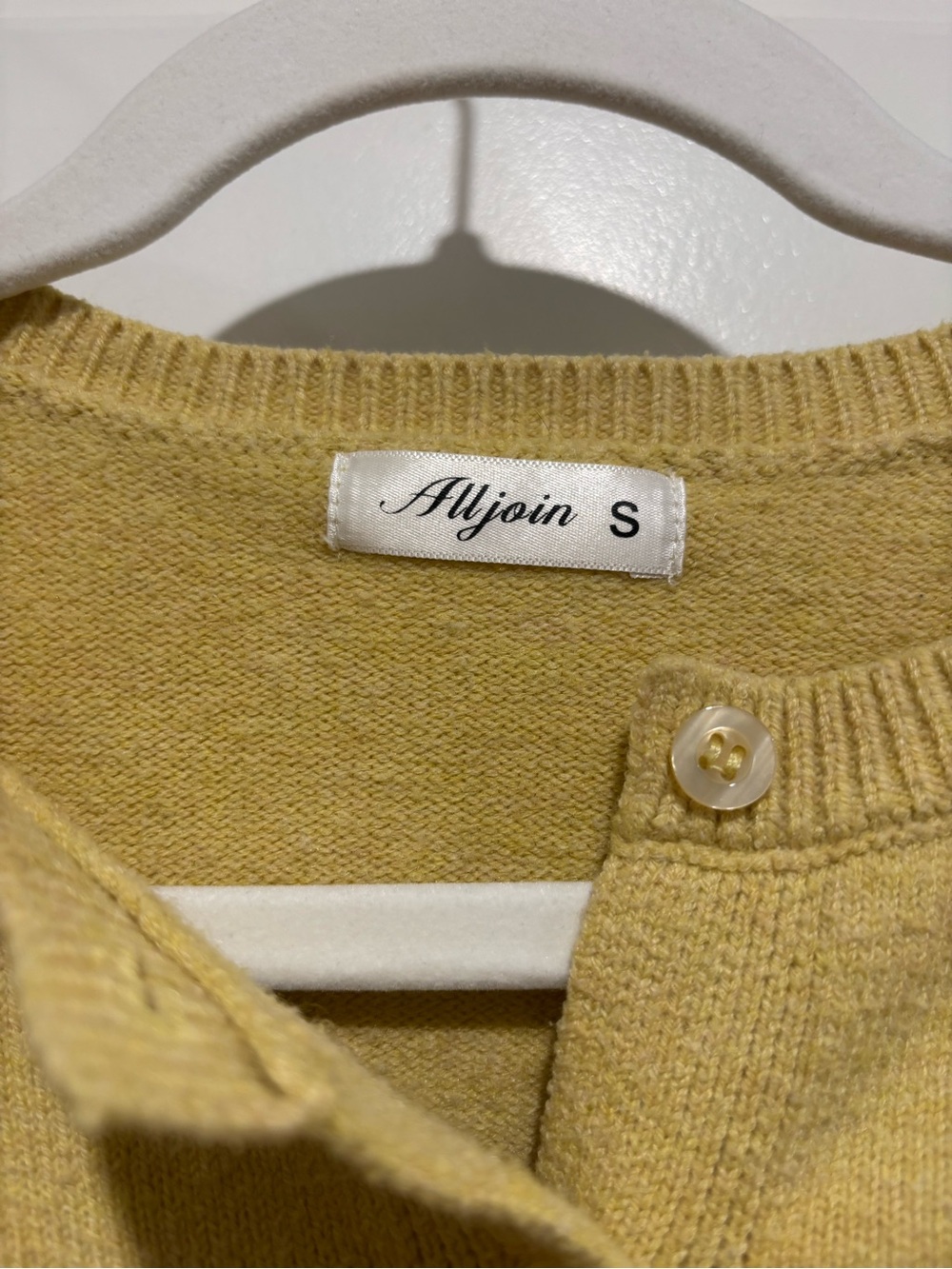 Yellow Cardigan - Picture 3 of 4